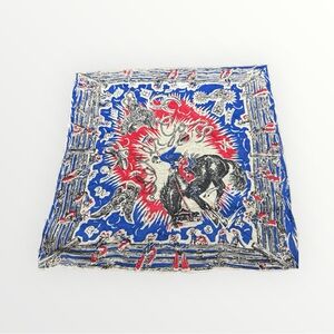 Vintage Americana Western Bandana – Cowboy, Bronco‎ & Rodeo Scene